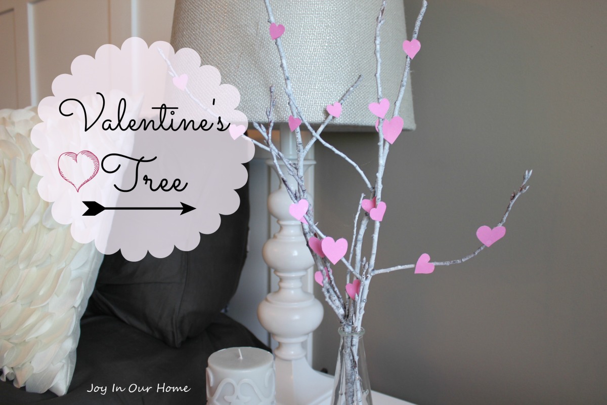 Valentine Tree | Joy in Our Home