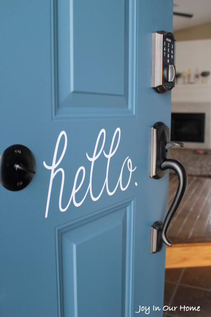 Monthly DIY Challenge: Easiest Way to Update your Front Entry Door ...