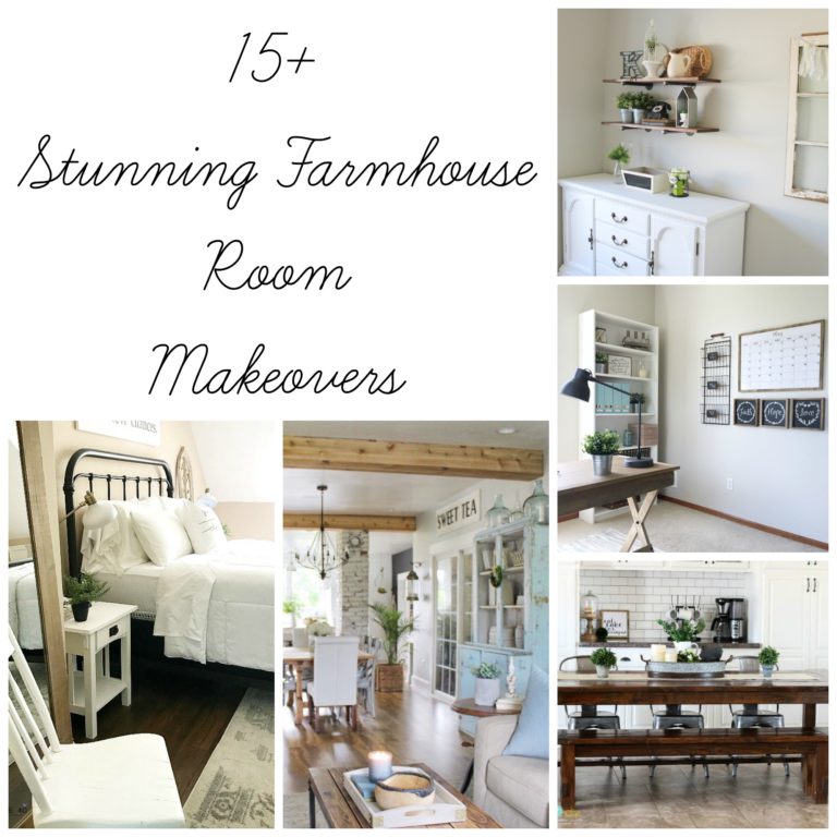 15+ Beautiful Farmhouse Style Room Makeovers | Joy in Our Home