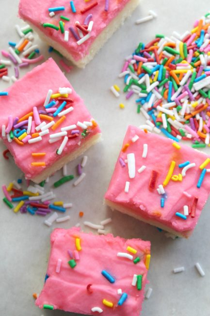 Fluffy Valentine Sugar Cookie Bars | Joy in Our Home